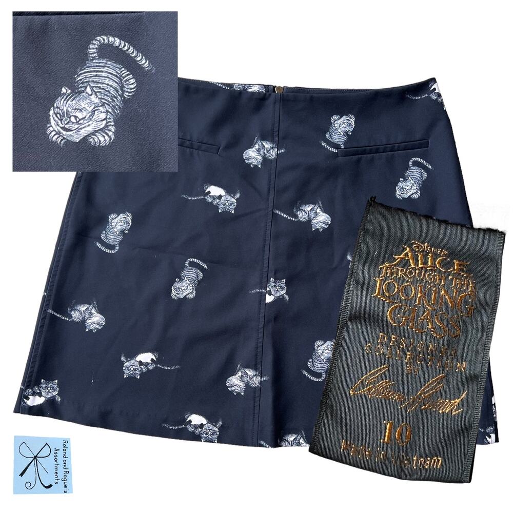 Disney Alice Through The Looking Glass by Colleen Atwood Cheshire Skirt Sz 10